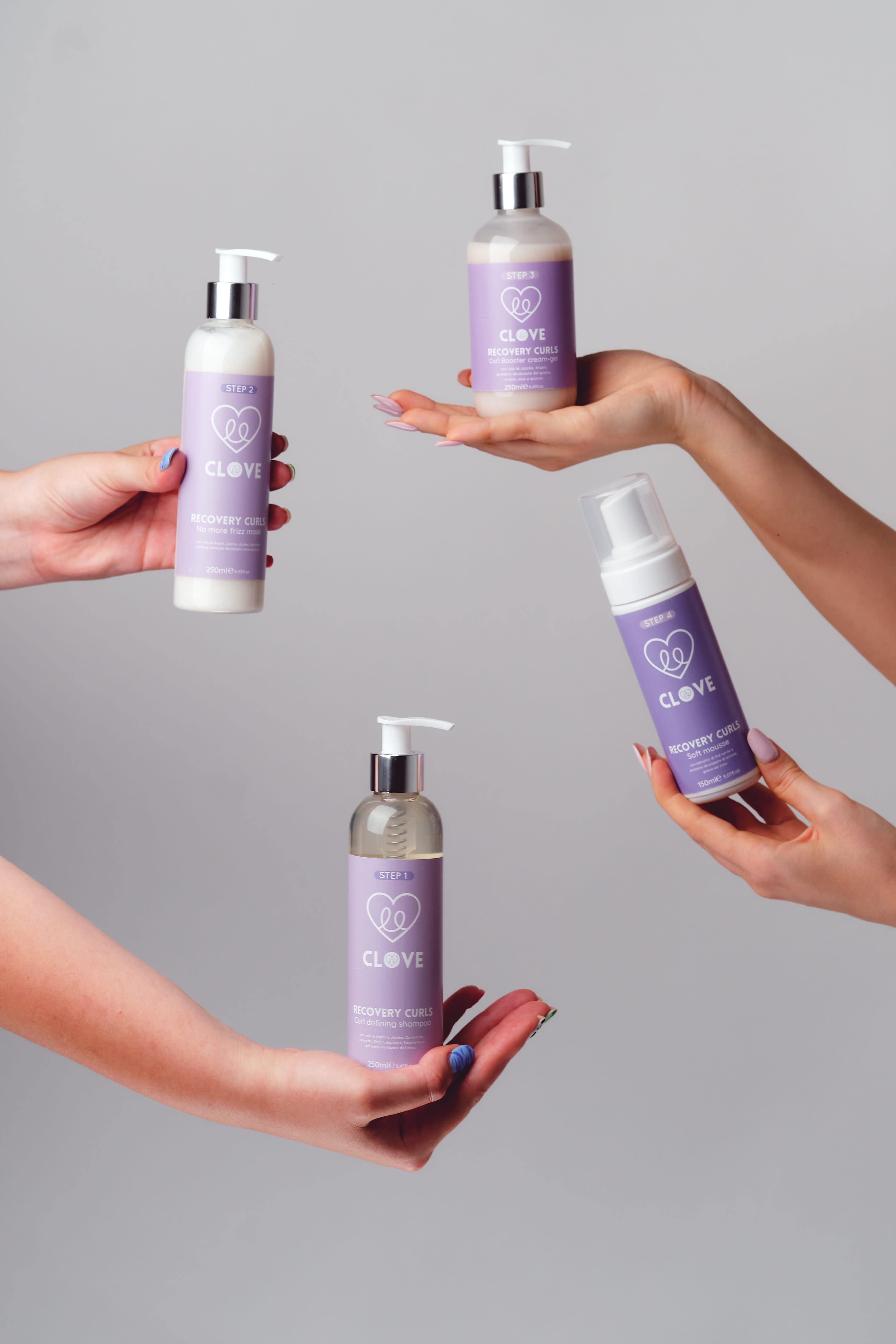 Kit linea recovery curls